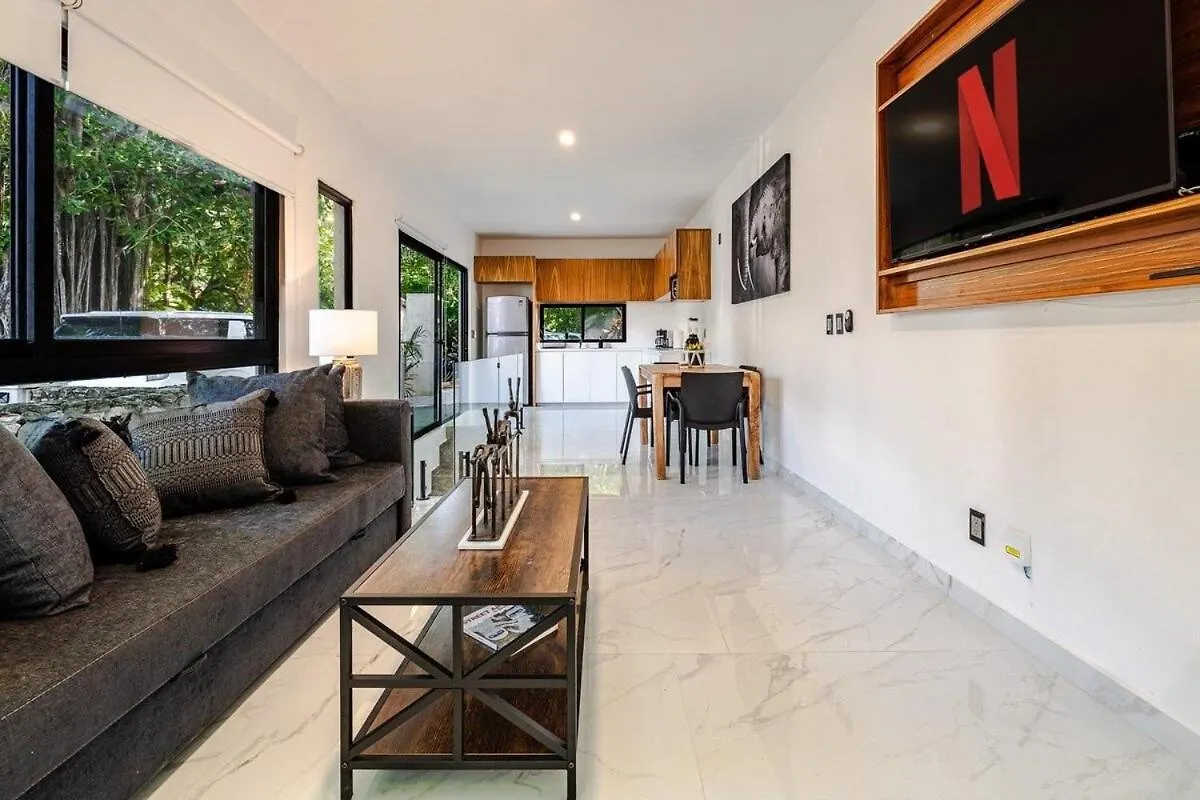 Magnificent Villa One Block From Playacar Beach Playa del Carmen Apartment